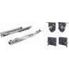 HETTICH K-HETTICH set Quadro 4D V6 SiSy 350mm/30kg pre bočnicu 16mm + sada spojek