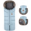 PETITEMARS PETITE&MARS Set zimný fusak Arctic 4v1 + rukavice na kočík Furry Sky Whisper