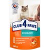 CLUB 4 PAWS Premium Sterilised. For adult sterilised cats 80 g