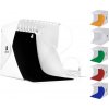 Puluz Puluz stan bez tieňa 22x23x24cm + 2x LED lampa + 6x POZADIE