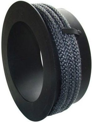redukcia dymová do komína 200/160mm tl.1,5mm čierna s tesniacou šnúrou 654599