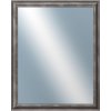 DANTIK - Zrkadlo v rámu, rozmer s rámom 40x50 cm z lišty TRITON cín (2146)
