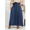 Fashionweek dlhá maxi letná sukňa zo vzdušného materiálu s vreckami ELIS jeans