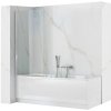 REA - Vaňová zástena LAGOS 80 Chrome REA-W5630