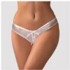 Obsessive Alabastra crotchless otvorené tangá