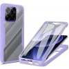 Techsuit ColorVerse 360 Series puzdro + ochrana displeja pre Xiaomi 15 Pro – fialové Purple