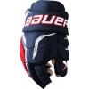 Hokejové rukavice Bauer Supreme F50 PRO Navy/Red/White Intermediate