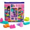 Mega Bloks First kocky 80 růžové