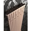 Radiátory - MC Montana | kúpelňové | DEKORATÍVNY RADIÁTOR SIMPLE S HÁČIKMI | farba - Ružové zlato, veľkosť - 1600/220 mm