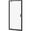 Cersanit Arteco sprchové dvere 80 cm výklopné čierna matná/priehľadné sklo S913-011