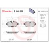 Sada brzdových platničiek kotúčovej brzdy BREMBO P 06 052
