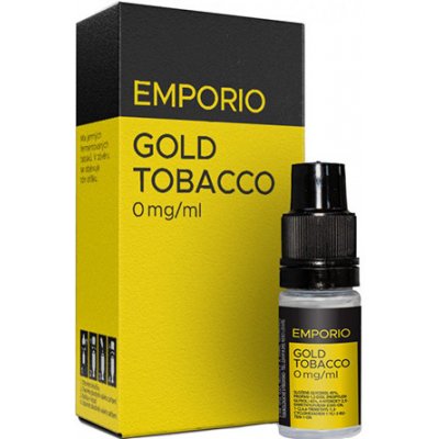 Emporio Gold Tobacco objem: 10ml, nikotín/ml: 12mg