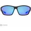 uvex Sportstyle 806 okuliare, black matt/mirror blue