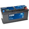 Exide Excell 12V 110Ah 850A EB1100 nabitá autobatéria