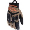 ALPINESTARS rukavice MANTI AIR tmavá khaki/čierna/oranžová fluo 2026 - 3XL
