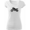 T-ričko Honda Transalp dámske tričko Farba trička: Biela, Veľkosť: XS