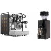 Rocket Espresso Appartamento, black/copper + Eureka Mignon Zero, BL black