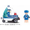 Sluban Metropolis M38-B1217A Policejní hlídka na tříkolce