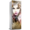 Foto tapeta na chladničku Abstrakcie žena 60x180 cm