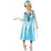 Dětský kostým na karneval Ledová princezna, 110-120cm