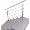 Umakov Nerezové zábradlie na schody 1500x900mm VS L A/ZVS90-1500-L