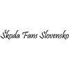 Škoda Fans Slovensko - samolepka 15x15cm