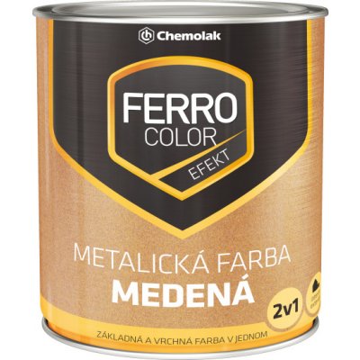 CHEMOLAK Ferro Color efekt medená 0,75L