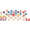 Small Foot Road signs set of 25 parts
