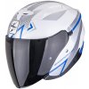 SCORPION prilba EXO-230 Loop white/blue - 2XL