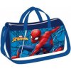 Setino - Detská športová / cestovná taška Spiderman MARVEL - tm. modrá