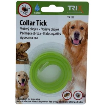 Trix Antiparazitní voděodolný obojek pro psy proti blechám, klíšťatům a  ostatním druhům ektoparazitů 50 cm od 2,59 € - Heureka.sk