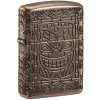 Zippo Armor Tiki Antique Copper