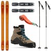 Backcountry set ROSSIGNOL XP 120 Positrack so stúpacími pásmi + viazanie + obuv Alpina Tourer + palice
