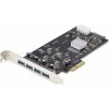 STARTECH 4-Port USB-A PCIe Card USB 3.2 5Gbps, STARTECH 4-Port USB-A PCIe Card USB 3.2 5Gbps - P5Q4 P5Q4A-USB-CARD