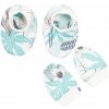 Dojčenský bavlnený set-capáčky a rukavičky New Baby Lovely zelený, Univerzální