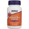 Výživový doplnok Now Foods vitamín D3 5000 IU 120 ks bez gluténu