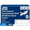 TORK H2 xpress® skladané uteráky 2vrstvové, celulóza + recykel biele 2400 ks TORK/120454/KTN