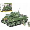Cobi 2570 World War II Americký stredný tank Sherman M4A3
