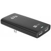 ER POWER Dual Travel Slim Charge 67W - 2xUSB-C (ERPW67G2CST-BK)