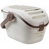 Curver Box Curver® PET CARRIER, prepravný, béžový, 38x51x33 cm, na mačku a psa