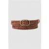 LEVI'S® Charlie Braid Belt 000A4-0002 Farba: hnedá, Veľkosť: 75
