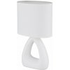 Globo Lighting Triangle stolová lampa 1x40 W biela 21731W