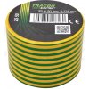 Tracon Electric Izolačná páska 50mm/20m PVC zel.-ž. (ZS 50)