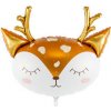 PartyDeco Fóliový balón Srnček