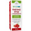 Plus Lékáreň Kalciový sirup s Vitamínom D lesné jahody 150 ml