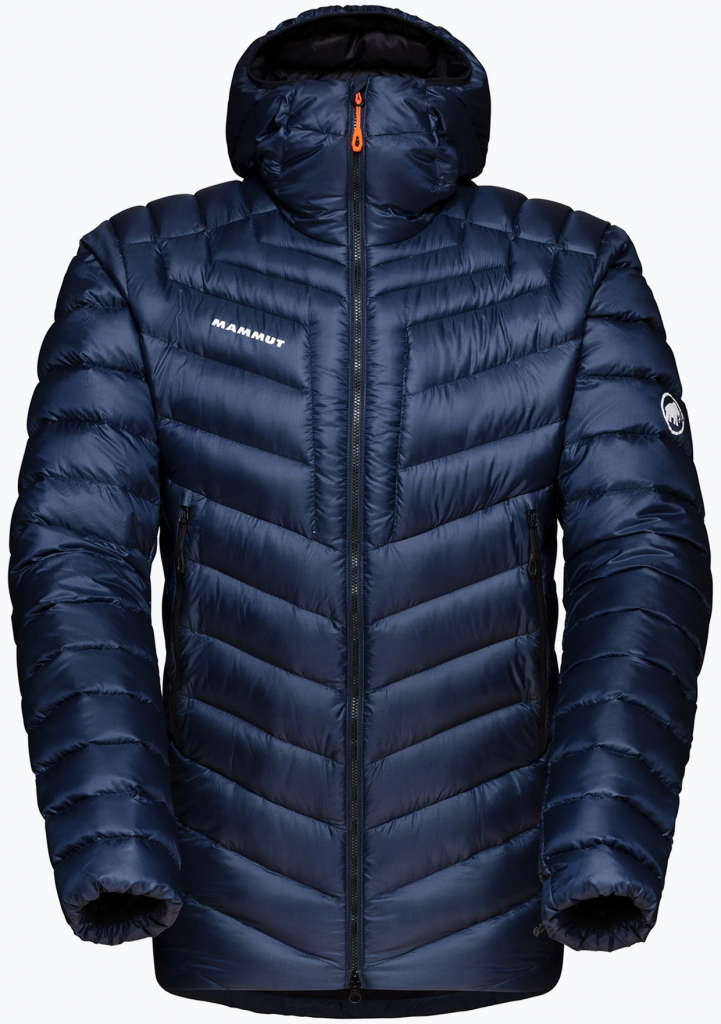 Mammut pánska páperová bunda Broad Peak IN navy blue