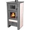 Kachle Pro TAURUS Ceramic, béžové, 12 kW, 120 mm, s rúrou na pečenie