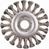 Rhodius 353006 | Rotačná kefa splietaná ERBZ nerezový drôt 125x13x28x22,23 mm, nerezový drôt hladký 0,50 mm