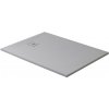 Erga Hyper, SMC sprchová vanička 80x80x2,6 cm + sifón, šedá matná, ERG-V06-SMC-8080S-GR