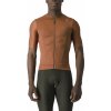 Castelli Espresso jersey, Mocha/ Dark gray Veľkosť: L Pánsky cyklistický dres s krátkym rukávom